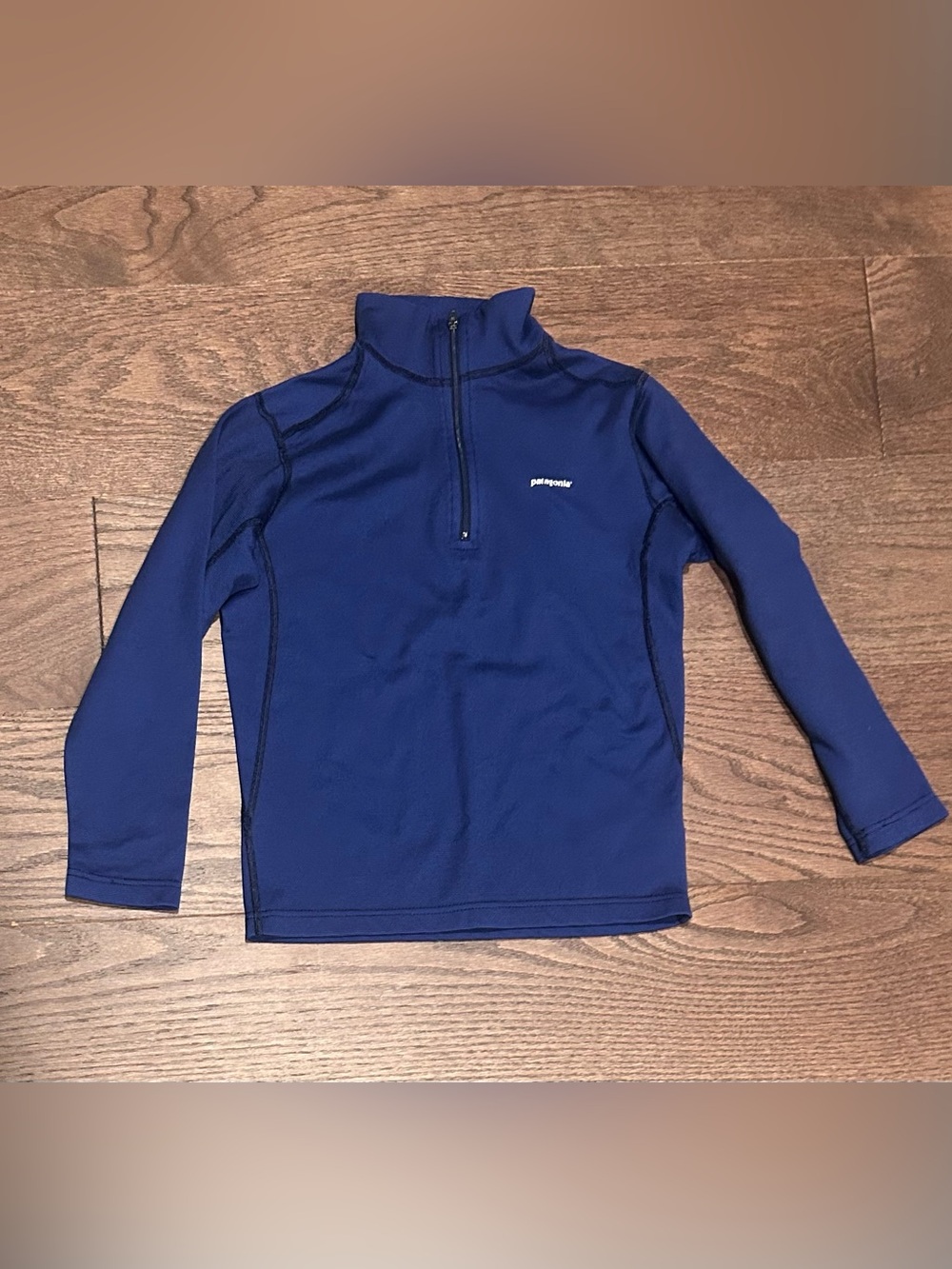 Patagonia Size Small Boy's Capilene 1/4 Zip Baselayer Top